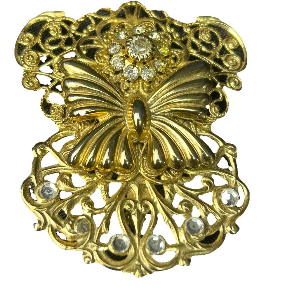 Rare Vintage 1998 Jane Davis AOL Angel Brooch Pin Jewelry Collectible, SEE